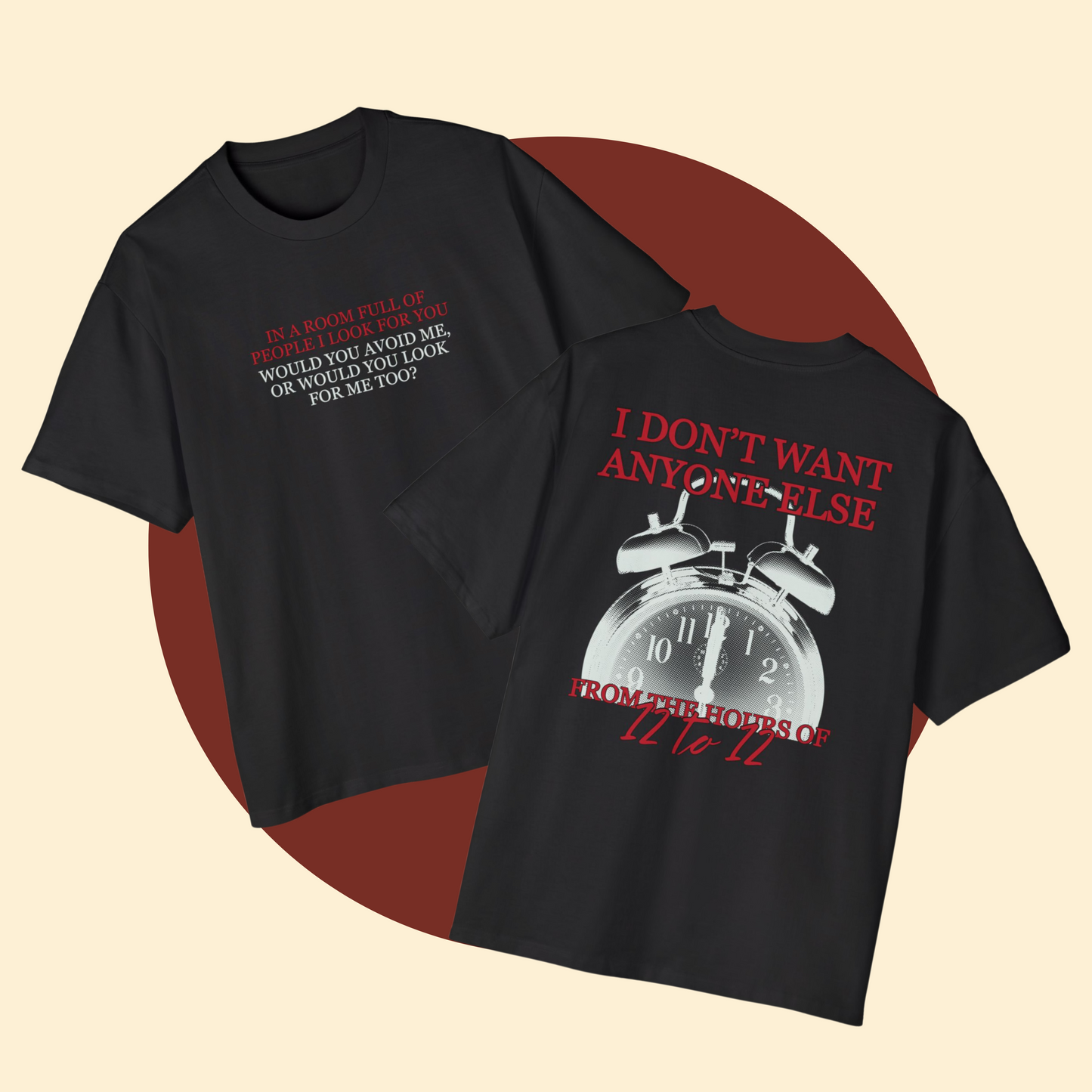 sombr '12 to 12' Graphic Tee